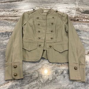 DKNY Jeans safe denim fitted coat